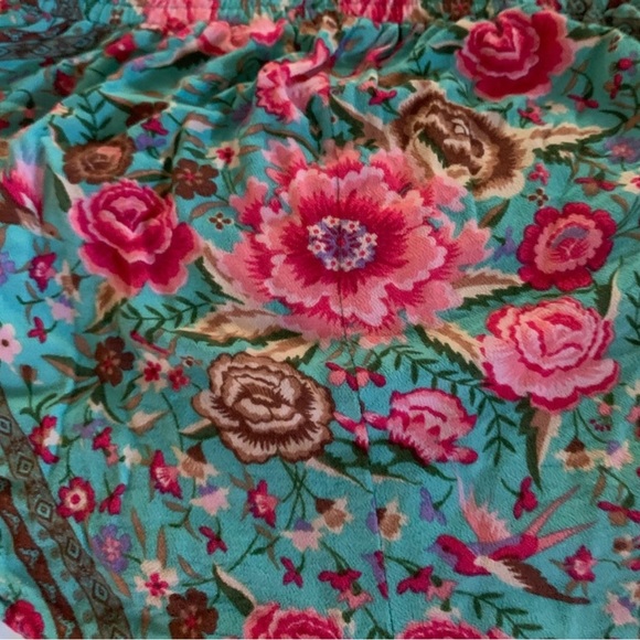 Spell babushka turquoise shorts size small - Picture 11 of 11